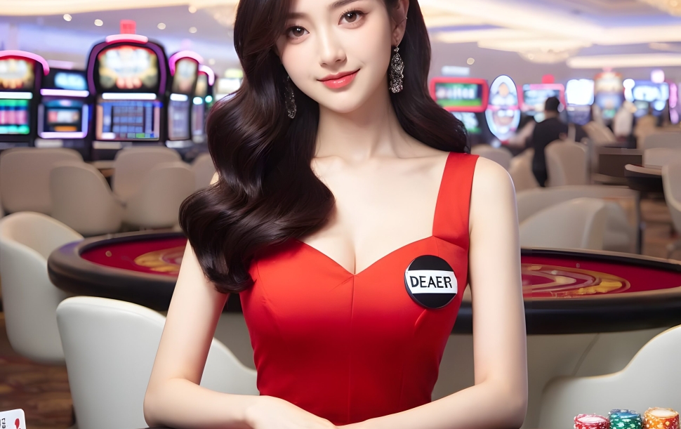 woman-red-dress-is-sitting-poker-table (1)